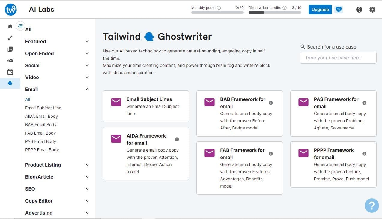 Email Marketing feature